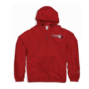 CO200 Champion Packable Anorak 1/4 Zip Jacket - Scarlet Red