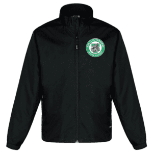 4170 Athletic Mesh Lined Track Jacket - Black