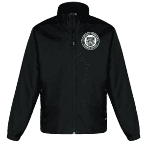 4170 Athletic Mesh Lined Track Jacket - Black