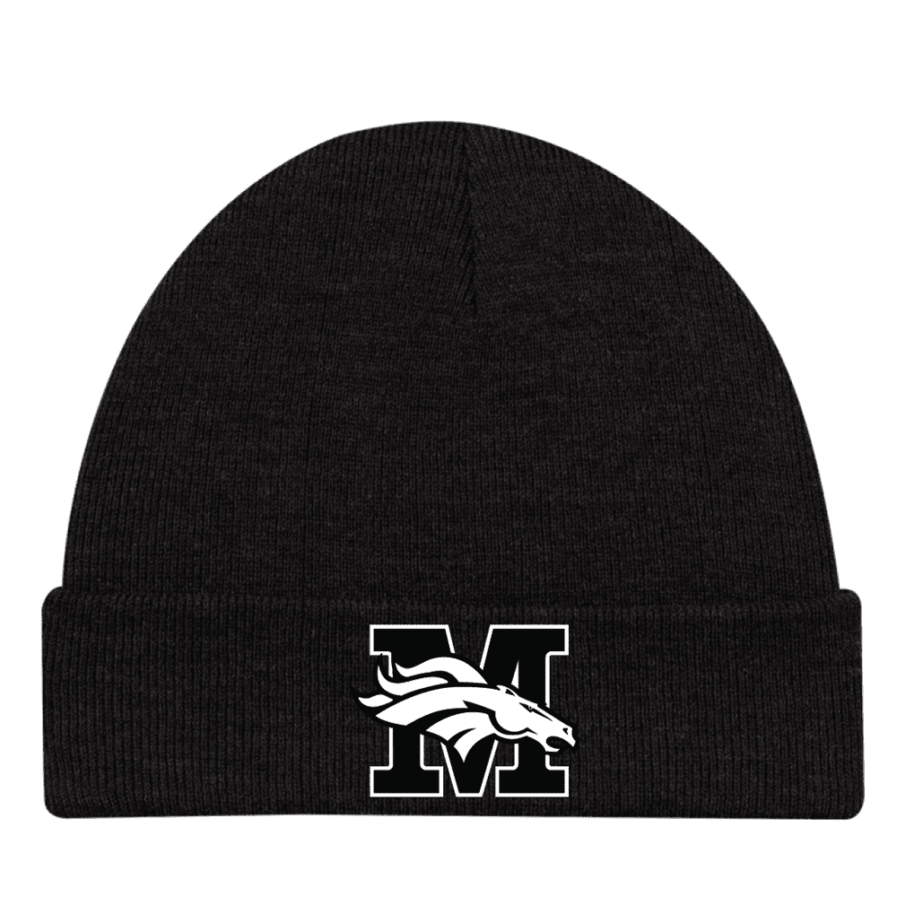 0530M Acrylic Roll Toque - Black