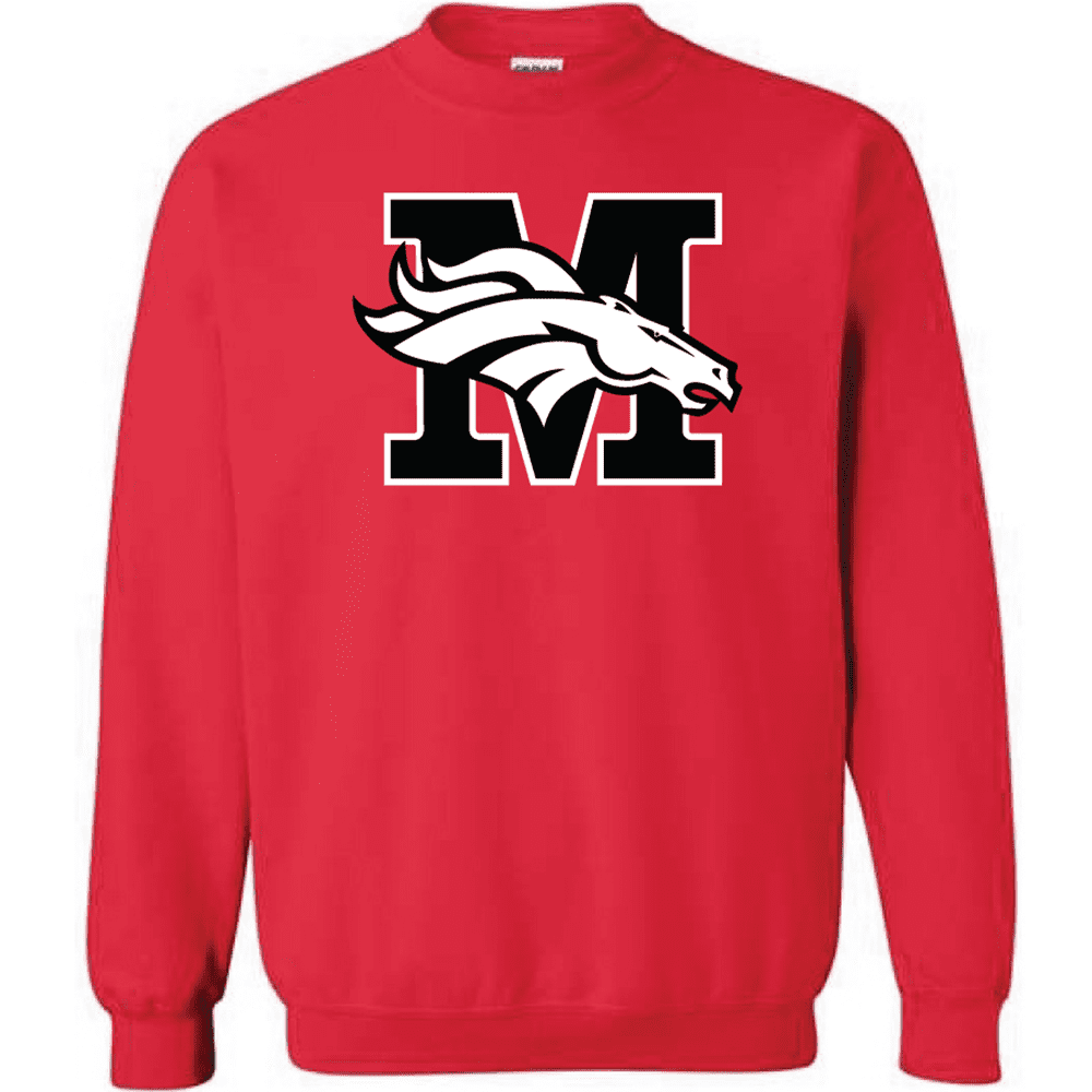 G180 Gildan Heavy Blend Fleece Crew Sweatshirt - Red