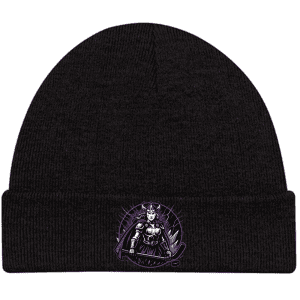 0530M Acrylic Roll Toque - Black