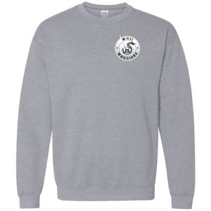 G180 Gildan Heavy Blend Fleece Crew Sweatshirt - Sport Grey