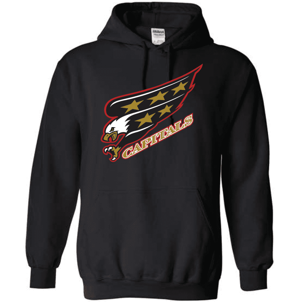 G185 Gildan Heavy Blend 8 oz., 50/50 Hooded Sweatshirt - Black