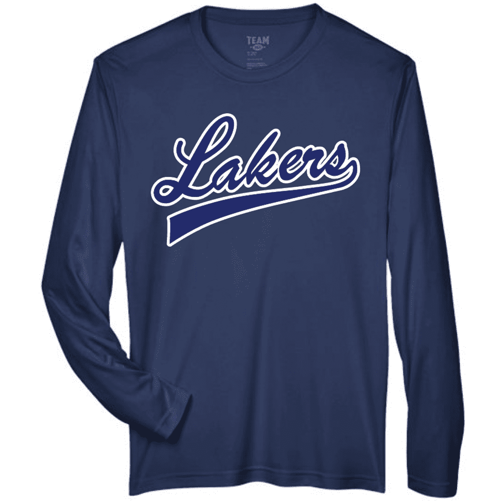TT11LS Team 365 Performance Long Sleeve Shirt - Sport Dark Navy