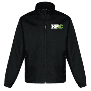4170 Athletic Mesh Lined Track Jacket - Black