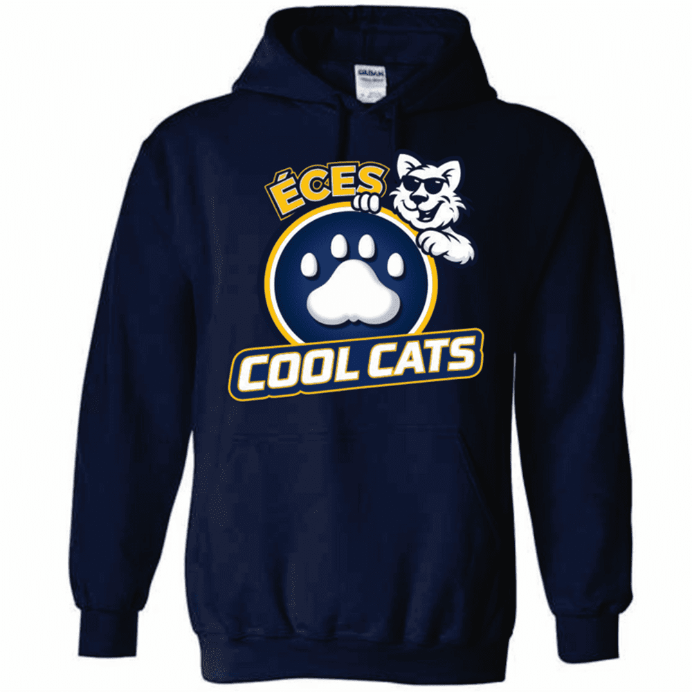 G185 Gildan Heavy Blend 8 oz., 50/50 Hooded Sweatshirt - Navy