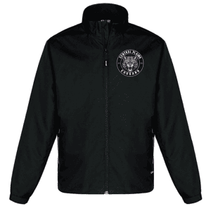 4170 Athletic Mesh Lined Track Jacket - Black