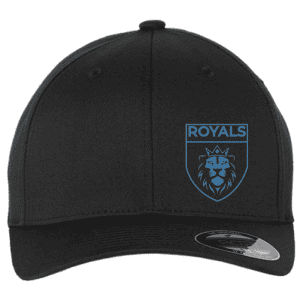 6277 Flexfit Cotton Blend 6 Panel Cap - Black