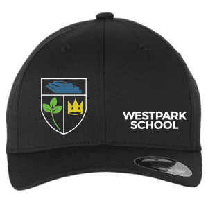 6277 Flexfit Cotton Blend 6 Panel Cap - Black