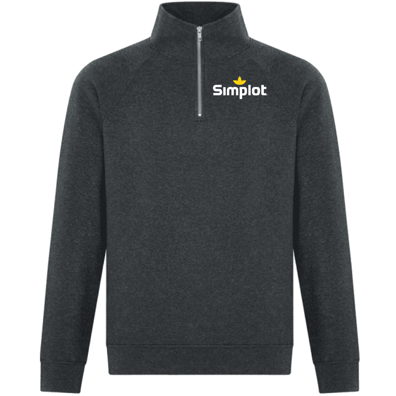 F2042 ATC Esactive Vintage 1/4 Zip Sweatshirt - Black Heather