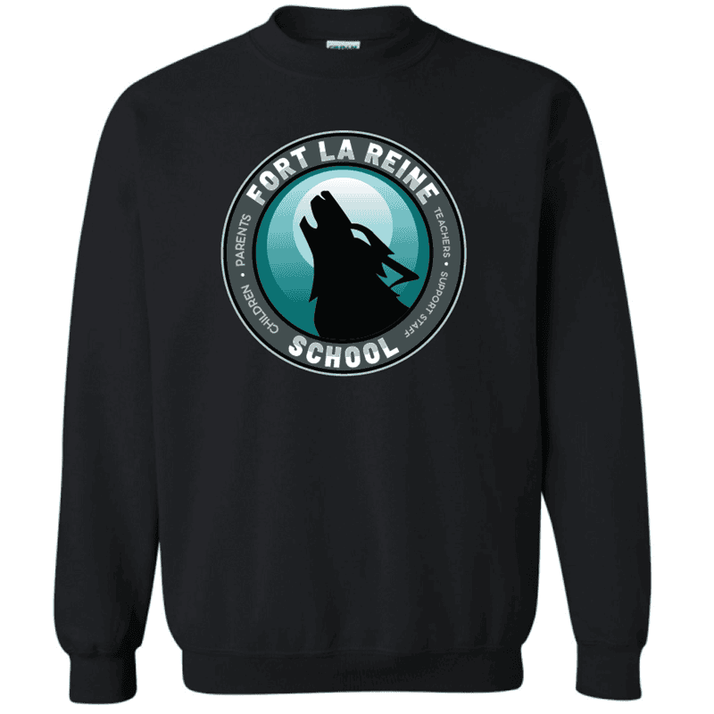 G180 Gildan Heavy Blend Fleece Crew Sweatshirt - Black