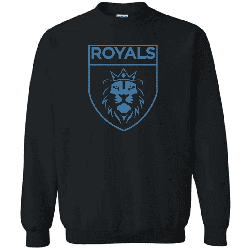 G180 Gildan Heavy Blend Fleece Crew Sweatshirt - Black