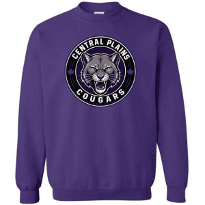 G180 Gildan Heavy Blend Fleece Crew Sweatshirt - Purple