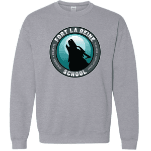 G180 Gildan Heavy Blend Fleece Crew Sweatshirt - Sport Grey