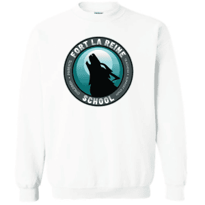 G180 Gildan Heavy Blend Fleece Crew Sweatshirt - White