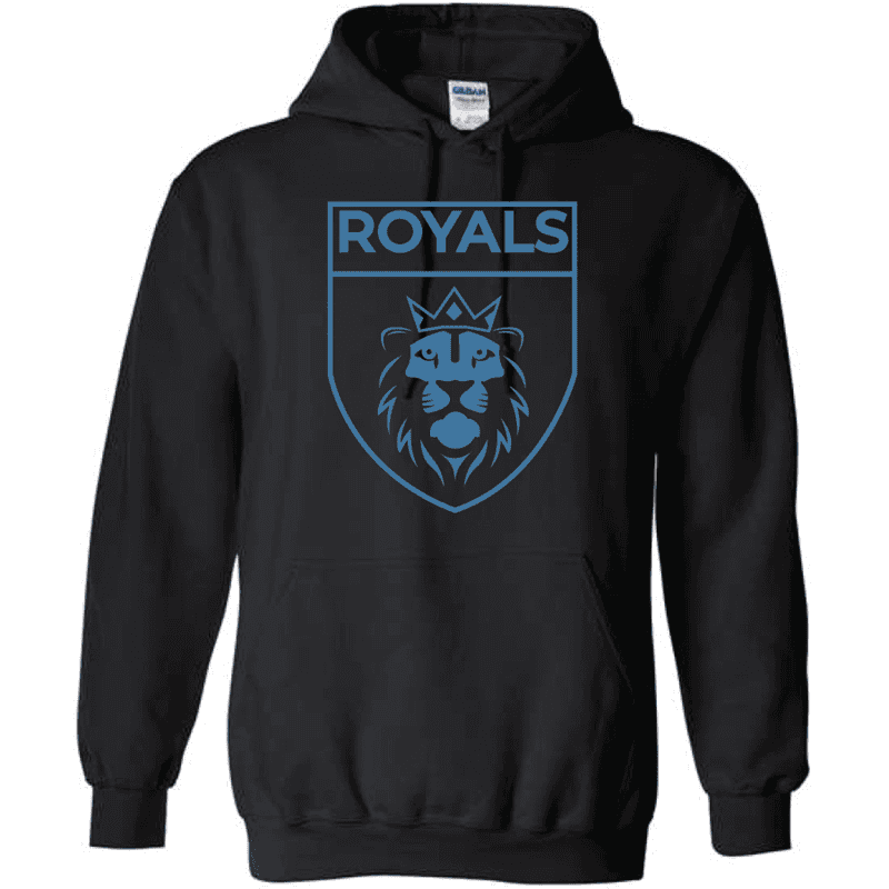 G185 Gildan Heavy Blend 8 oz., 50/50 Hooded Sweatshirt - Black