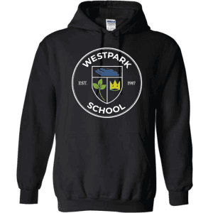 G185 Gildan Heavy Blend 8 oz., 50/50 Hooded Sweatshirt - Black