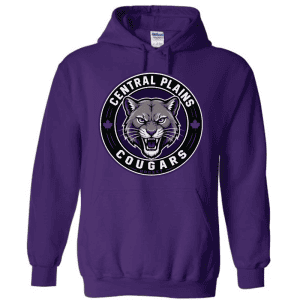 G185 Gildan Heavy Blend 8 oz., 50/50 Hooded Sweatshirt - Purple