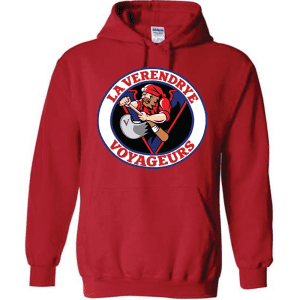 G185 Gildan Heavy Blend 8 oz., 50/50 Hooded Sweatshirt - Red
