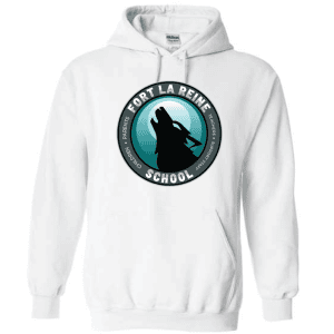 G185 Gildan Heavy Blend 8 oz., 50/50 Hooded Sweatshirt - White