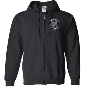 G186 Gildan Heavy Blend Full-Zip Hooded Sweatshirt - Black