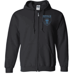 G186 Gildan Heavy Blend Full-Zip Hooded Sweatshirt - Black