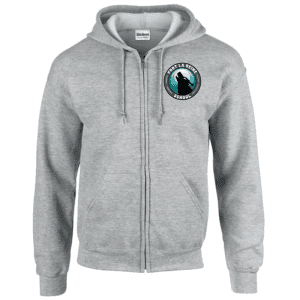 G186 Gildan Heavy Blend Full-Zip Hooded Sweatshirt - Sport Grey