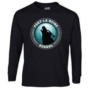 G240 Gildan Ultra Cotton Long Sleeve T-Shirt - Black