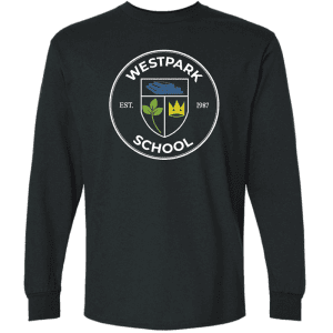 G240 Gildan Ultra Cotton Long Sleeve T-Shirt - Black