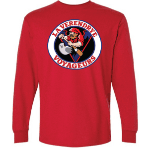 G240 Gildan Ultra Cotton Long Sleeve T-Shirt - Red