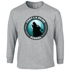 G240 Gildan Ultra Cotton Long Sleeve T-Shirt - Sport Grey