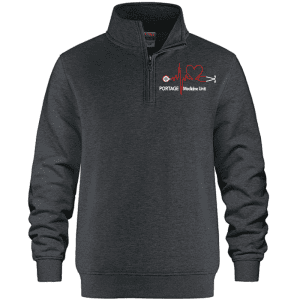 L00545 CSW 24/7 Flux 1/4 Zip Sweatshirt - Charcoal Heather