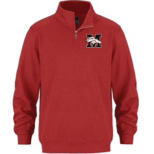 L00545 CSW 24/7 Flux 1/4 Zip Sweatshirt - Red