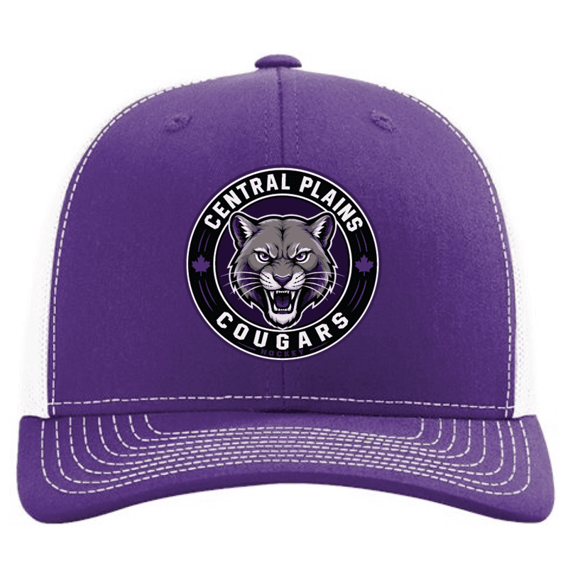 RC112 Richardson 112 Snap Back Cap - Purple/White