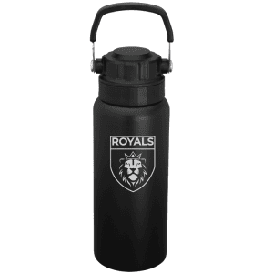 SL180PR Urban Peak 40oz Dual Top Water Bottle - Black