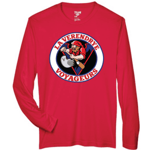 TT11LS Team 365 Performance Long Sleeve Shirt - Sport Red